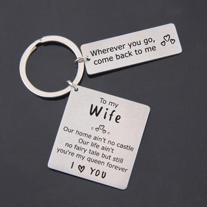 Calendar Keychain - To My Wife - You Are My Queen Forever - Ukgkr15002