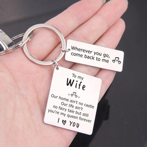 Calendar Keychain - To My Wife - You Are My Queen Forever - Ukgkr15002
