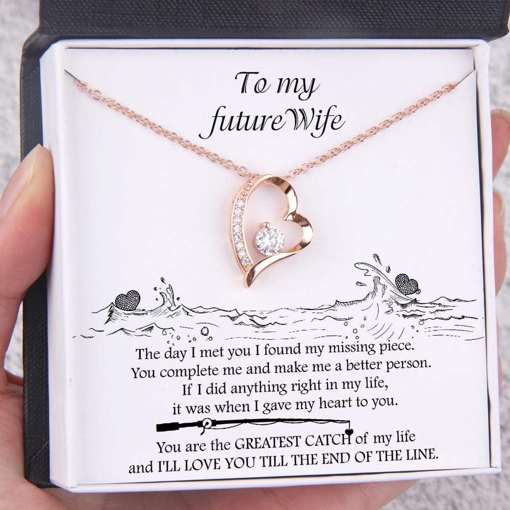 Heart Necklace - To My Future Wife - You Are The Greatest Catch Of My Life - Ukgnr25002