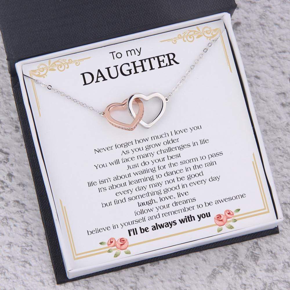 I love deals my daughter necklace