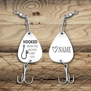 Personalized Engraved Fishing Hook - To My Man - The Day I Met You - Ukgfa26015