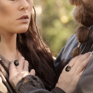 Couple Pendant Necklaces - Viking - To My Man - I'd Choose You - Ukgnw26013