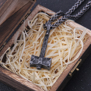 Viking Hammer Necklace - Viking - To My Friend - Stay Friends Until Valhalla - Ukgnfr33002