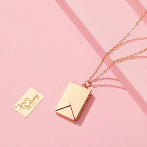 Love Letter Necklace - Family - To My Girlfriend - You Are The Stars In My Sky - Ukgnny13007