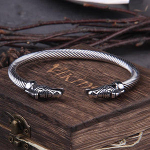 Norse Dragon Bracelet - Viking - From Son - To My Dad - I Love You - Ukgbzi18003