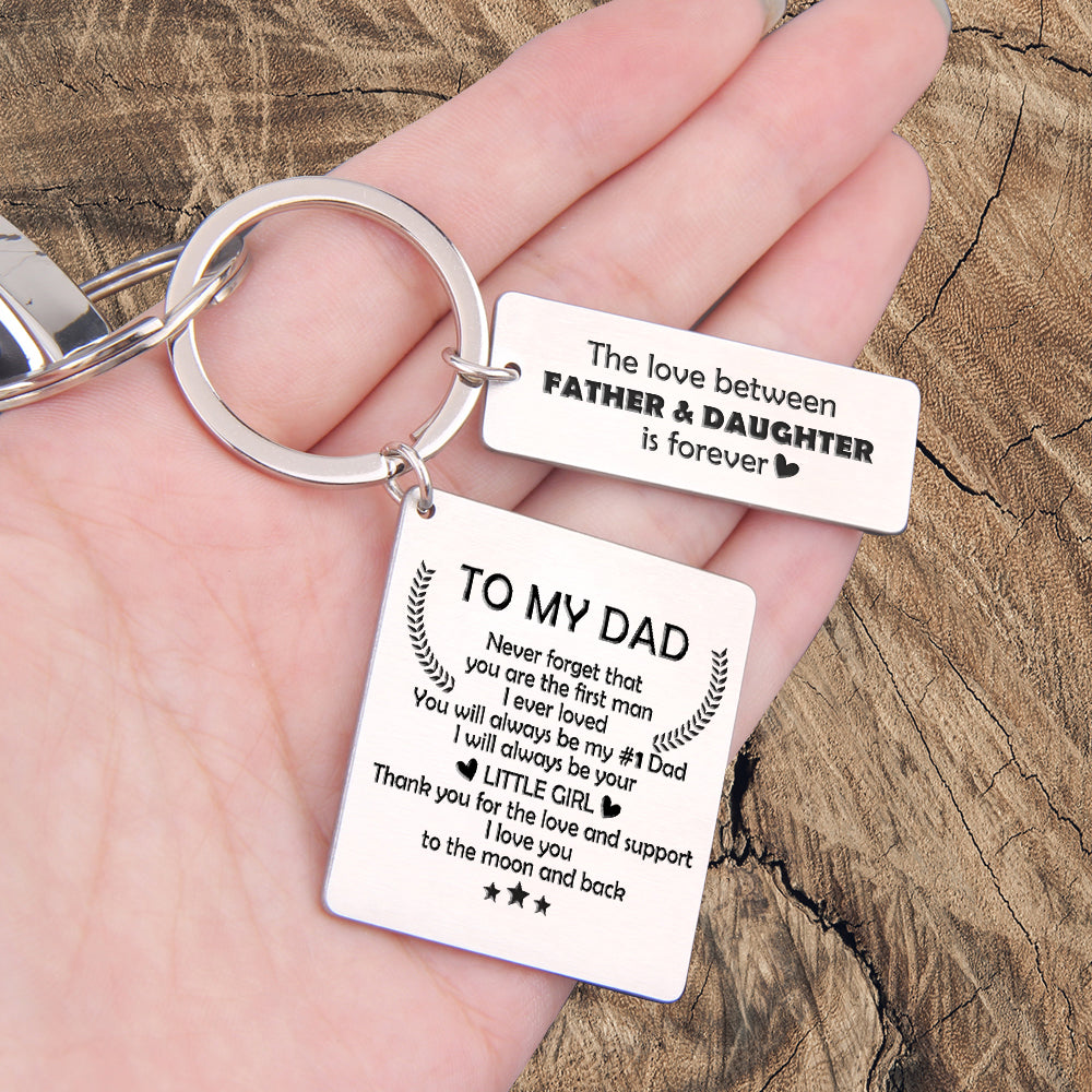 Calendar Keychain - To My Dad - From Daughter - Never Forget You Are The First Man I Ever Loved - Ukgkr18001 - Love My Soulmate