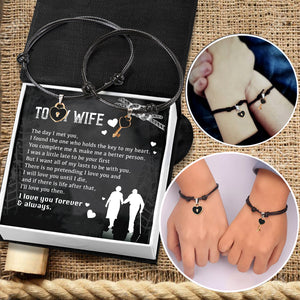 Rope Bracelet - To My Wife - But I Want All Of My Lasts To Be With You - Ukgbzc15001