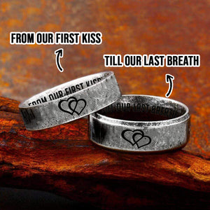 Couple Ring Necklaces - Family - To My Man - I'll Love You Till The End Of The Time - Ukgndx26003