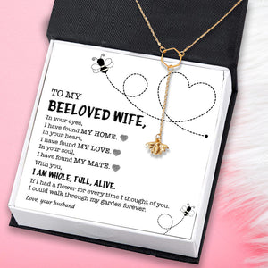 Bee Necklace - Garden - To My Wife - I Have Found My Mate - Ukgnfn15001