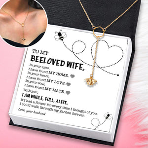 Bee Necklace - Garden - To My Wife - I Have Found My Mate - Ukgnfn15001