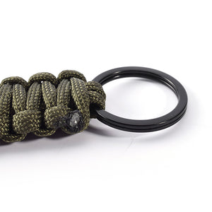 Paracord Keychain - Camping - To My Soulmate - I Love You To The Forest & Back - Ukgkqe13004