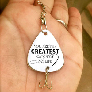 Engraved Fishing Hook - To My Future Husband - You Are The Greatest Catch Of My Life - Ukgfa24002 - Love My Soulmate