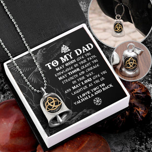 Love Knot Bell - Viking - To My Dad - I Love You To Valhalla And Back - Ukgnzu18003