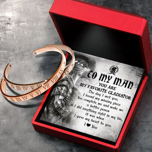 Roman Couple Bracelets - Roman - To My Man - A Better Person - Ukgbt26003