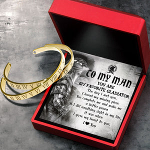 Roman Couple Bracelets - Roman - To My Man - A Better Person - Ukgbt26003