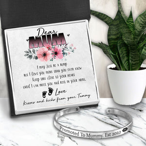 Mum Bracelet - Family - To My Mum-to-be - Kisses And Kicks From Your Tummy - Ukgbzf19006