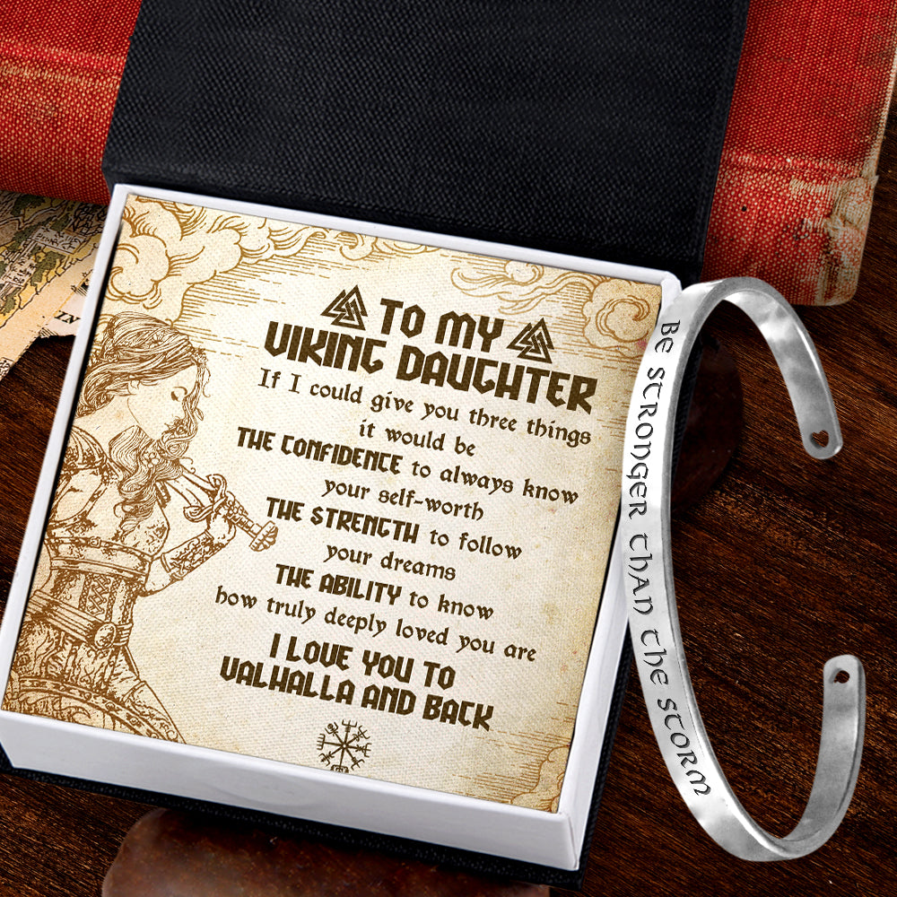 Viking Bracelet - Viking - To My Daughter - I Love You To Valhalla And Back - Ukgbzf17013