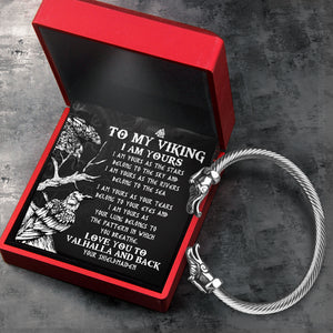 Norse Dragon Bracelet - Viking - To My Man - I Am Yours - Ukgbzi26005