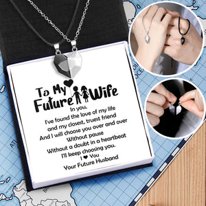 Magnetic Love Necklaces - Family - To My Future Wife - I Love You - Ukgnni25001