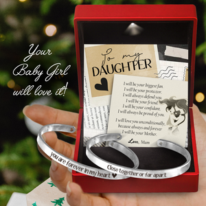 Mum & Daughter Bracelet - Family - From Mum - To My Daughter - I Will Be Your Mother - Ukgbt17006