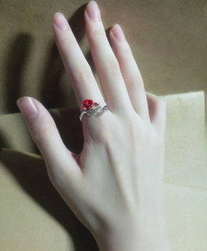 Rose Resizable Finger Rings - Skull - To My Wife - I Love You - Ukgrla15001