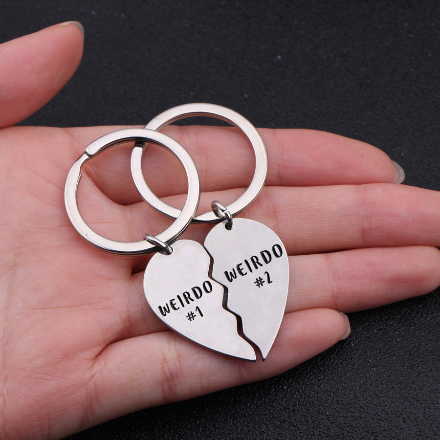 Fishing Heart Puzzle Keychains - To My Man - Never Forget That I Love -  Wrapsify