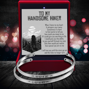 Couple Bracelets - Hiking - To My Handsome Hiker - How Special You Are To Me - Ukgbt26022