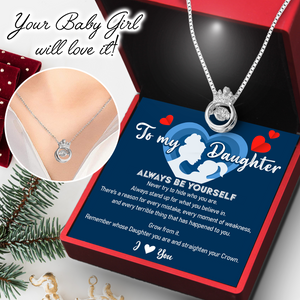 Crown Necklace - Family - To My Daughter - Always Stand Up For What You Believe In - Ukgnzq17012