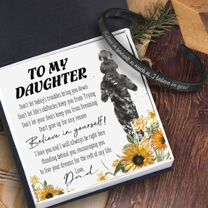 Daughter's Bracelet - Family - To My Daughter - Believe In Yourself - Ukgbzf17019