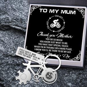 Bike Multitool Repair Keychain - Cycling - To My Mum - Happy Mother's Day - Ukgkzn19001