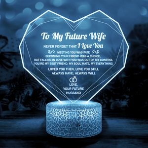 Heart Led Light - Family - To My Future Wife - You're My Best Friend, My Soulmate, My Everything - Ukglca25003