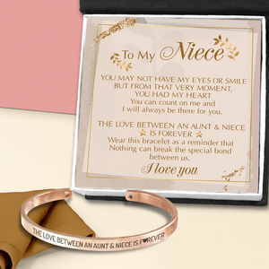 Niece Bracelet - Family - To My Niece - I Will Always Be There For You - Ukgbzf28001