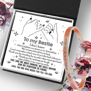 Best Friend Bracelet - Family - To My Bestie - Thank You For Making Me Laugh - Ukgbzf33004