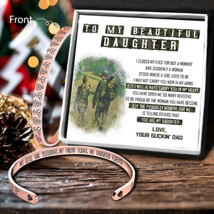 Pine Tree Bracelet - Hunting - To My Beautiful Daughter - My Friend Today - Ukgbzf17005