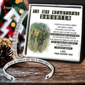 Pine Tree Bracelet - Hunting - To My Beautiful Daughter - My Friend Today - Ukgbzf17005