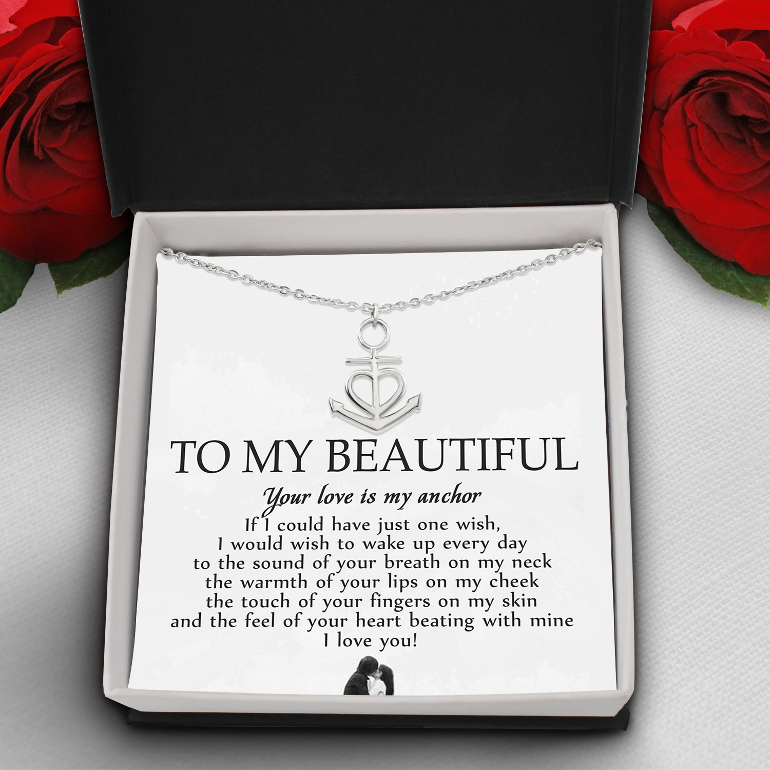 Anchor Necklace - Family - To My Beautiful - Your Love Is My Anchor - Uksnc13004