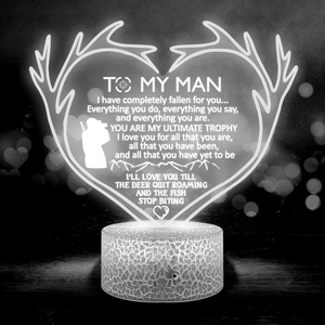 3D Led Light - Hunting - To My Man - You Are My Ultimate Trophy - Ukglca26026