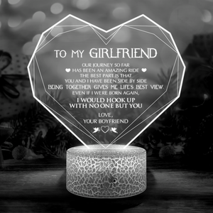 Heart Led Light - Family - To My Girlfriend - Being Together Gives Me Life's Best View - Ukglca13004