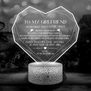 Heart Led Light - Family - To My Girlfriend - Falling In Love With You Was Out Of My Control - Ukglca13014