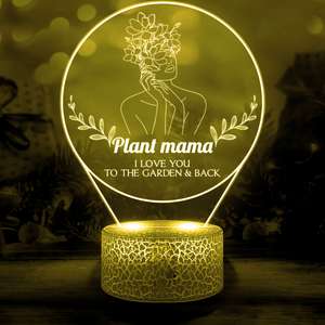 3D Led Light - Garden - To My Plant Mama - I Love You - Ukglca19003
