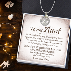 Yggdrasil Necklace - Family - To My Aunt - I Don't Know What I Did To Deserve A Special Aunt Like You - Ukgnzp30003