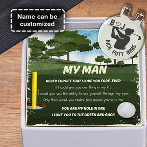 Personalised Golf Marker - Golf - To My Man - How Special You're To Me - Ukgata26002