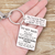 Calendar Keychain - Family - To My Man - I Love You - Ukgkr26012