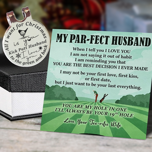 Golf Marker - Golf - To My Par-fect Husband - You Are My Hole In One - Ukgata14012