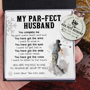 Golf Marker - Golf - To My Par-fect Husband - May The Course Be With You - Ukgata14011