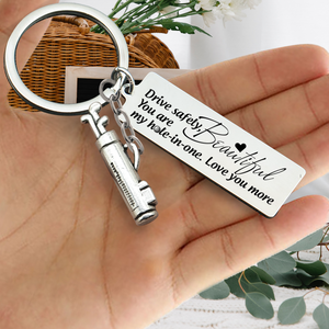 Golf Charm Keychain - Golf - To My Future Wife - I Love You To The Green And Back - Ukgkzp25001