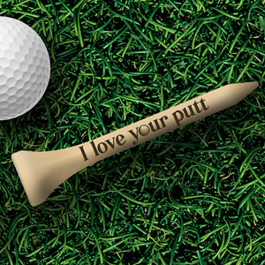 Wooden Golf Tee - Golf - To My Man - You Are My Hole-In-One - Ukgah26004