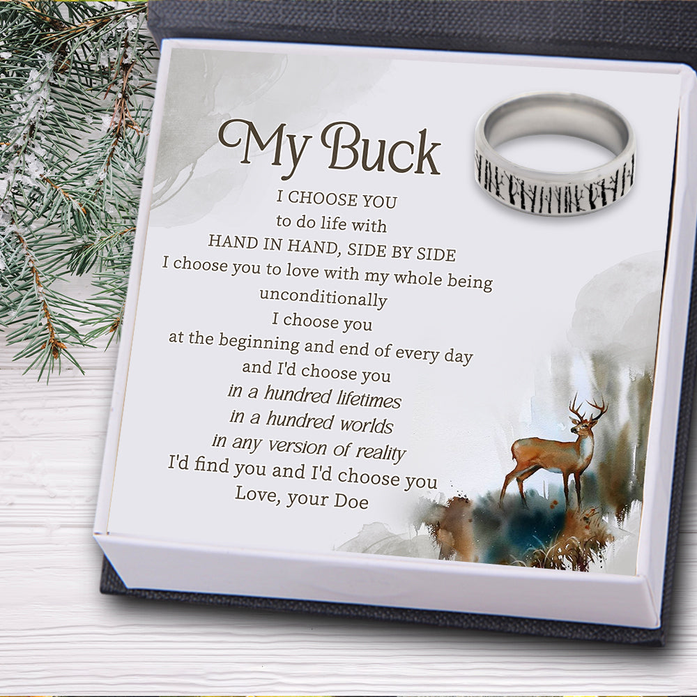 Forest Ring - Hunting - To My Buck - Hand In Hand, Side By Side - Ukgri26018
