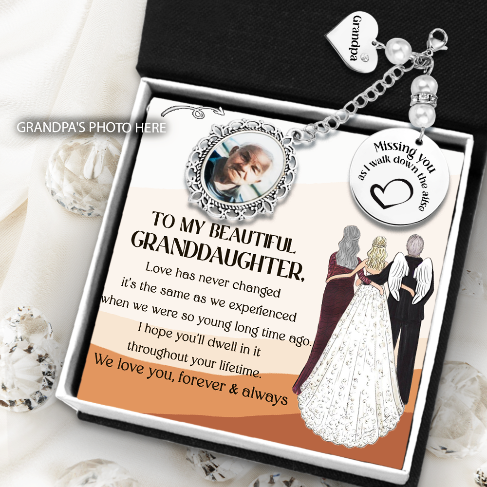 Photo Charm - Wedding - To My Beautiful Granddaughter - We Love You, Forever & Always - Ukglpa23002