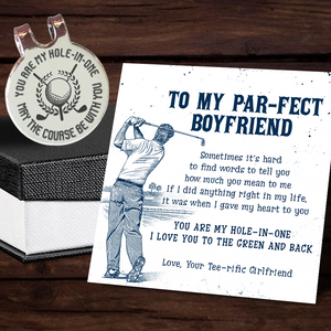 Golf Marker - Golf - To My Par-fect Boyfriend - How Much You Mean To Me - Ukgata12006